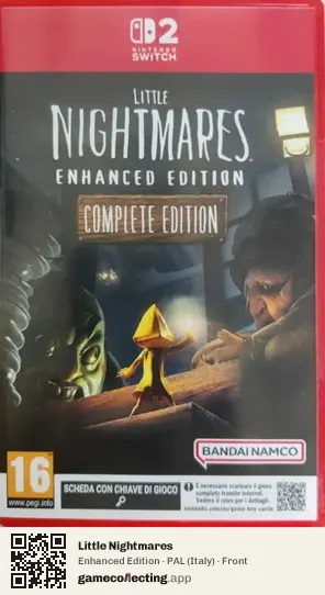 Little Nightmares Nintendo Switch 2, Italy box front