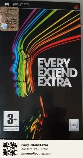 Every Extend Extra PlayStation Portable, PAL box front