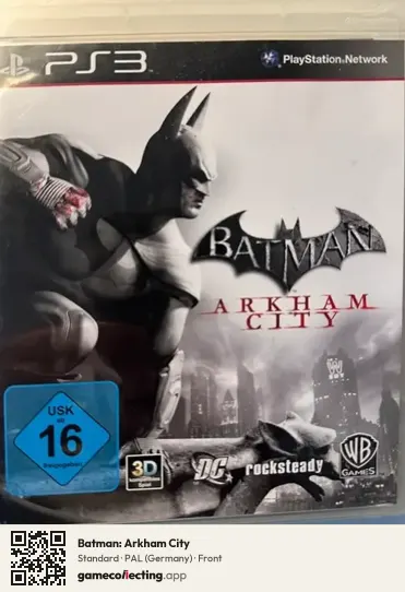 Batman: Arkham City PlayStation 3, Germany box front