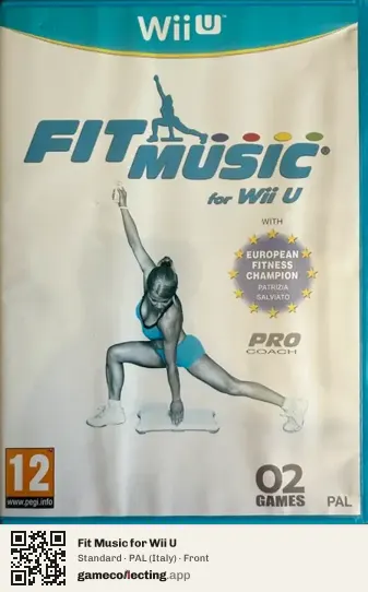 Fit Music for Wii U Nintendo Wii U, Italy box front
