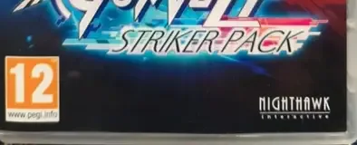 Azure Striker Gunvolt: Striker Pack, the USK square on its front