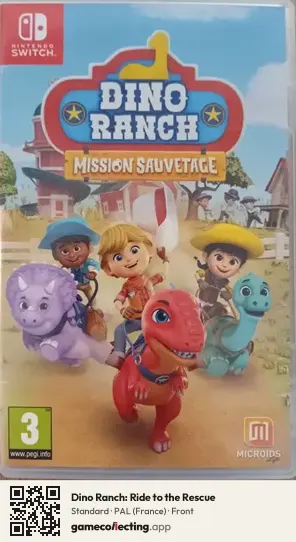Dino Ranch: Ride to the Rescue Nintendo Switch, France box front