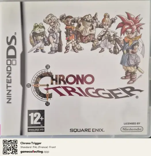 Chrono Trigger Nintendo DS, France box front