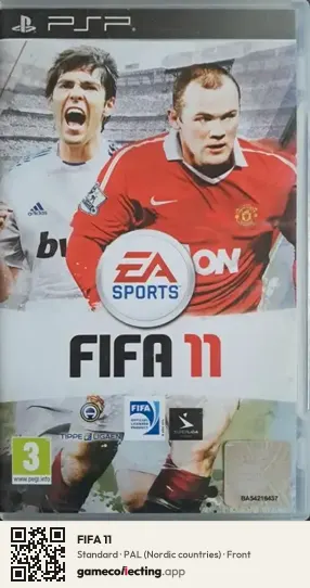 FIFA 11 PlayStation Portable, Nordic countries box front