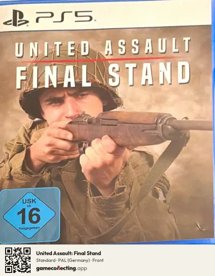 United Assault: Final Stand PlayStation 5, Germany box front