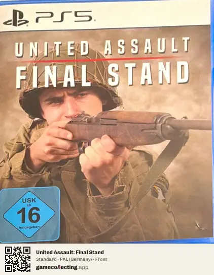 United Assault: Final Stand PlayStation 5, Germany box front