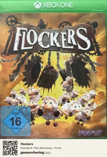 Flockers Xbox One, Germany box front