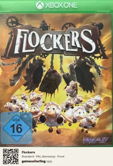 Flockers Xbox One, Germany box front