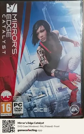 Mirror's Edge Catalyst Computer, Poland box front