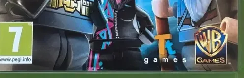 LEGO Dimensions, the PEGI square on its front