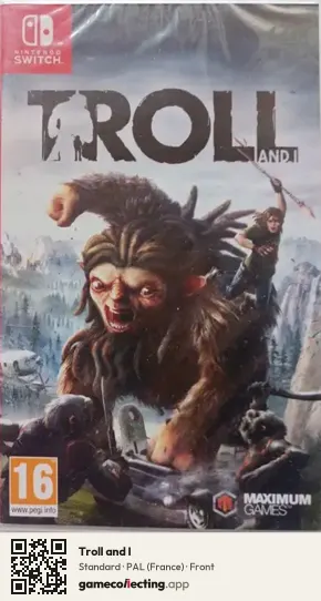 Troll and I Nintendo Switch, France box front