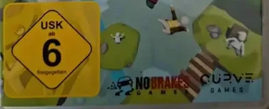 Human: Fall Flat, the USK square on its front
