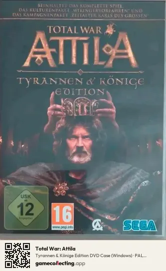 Total War: Attila Computer, Germany box front