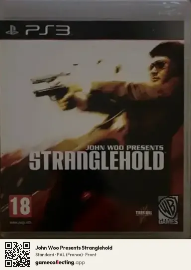 John Woo Presents Stranglehold PlayStation 3, France box front