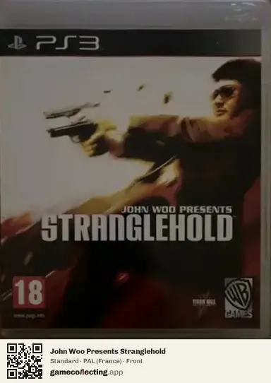 John Woo Presents Stranglehold PlayStation 3, France box front
