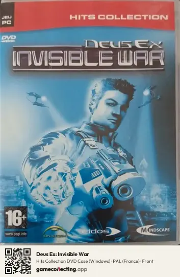 Deus Ex: Invisible War Computer, France box front