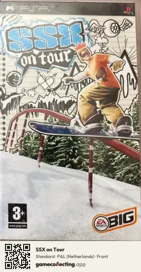 SSX on Tour PlayStation Portable, Netherlands box front