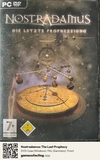 Nostradamus: The Last Prophecy Computer, Germany box front