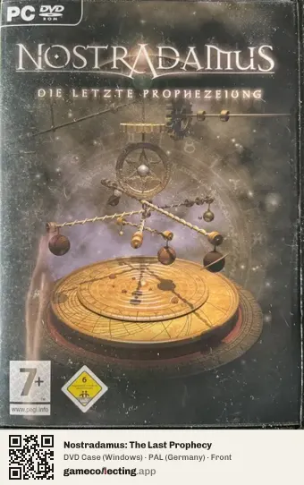 Nostradamus: The Last Prophecy Computer, Germany box front