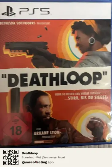 Deathloop PlayStation 5, Germany box front