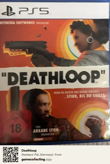 Deathloop PlayStation 5, Germany box front
