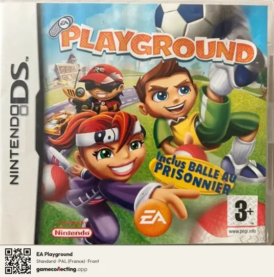 EA Playground Nintendo DS, France box front