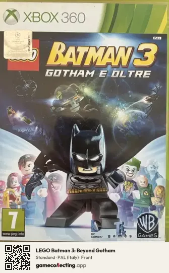 LEGO Batman 3: Beyond Gotham Xbox 360, Italy box front