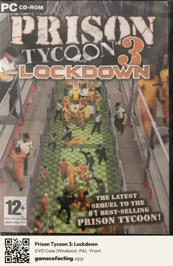 Prison Tycoon 3: Lockdown Computer, PAL box front
