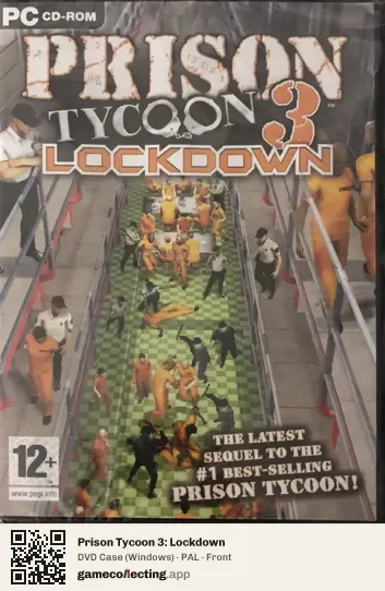 Prison Tycoon 3: Lockdown Computer, PAL box front