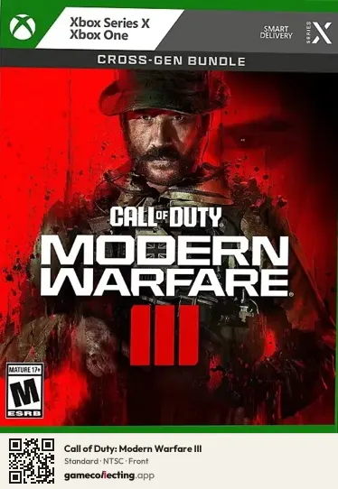Call of Duty: Modern Warfare III Xbox One, NTSC box front