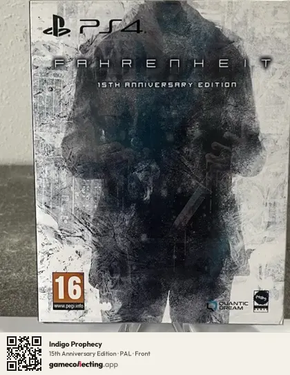 Indigo Prophecy PlayStation 4, PAL box front