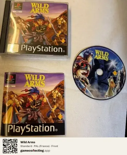 Wild Arms PlayStation, France box front