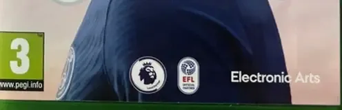 FIFA 22, the USK square on its front