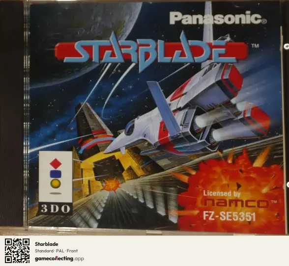 Starblade 3DO Interactive Multiplayer, PAL box front