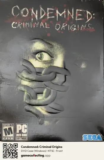 Condemned: Criminal Origins Computer, NTSC box front