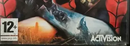 Spider-Man: Web of Shadows, the PEGI square on its front