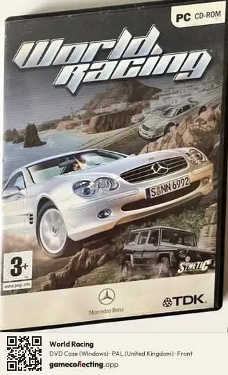 World Racing Computer, United Kingdom box front