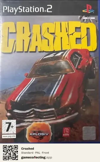 Crashed PlayStation 2, PAL box front