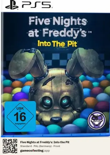 Five Nights at Freddy's: Into the Pit PlayStation 5, Germany box front