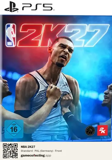 NBA 2K27 PlayStation 5, Germany box front