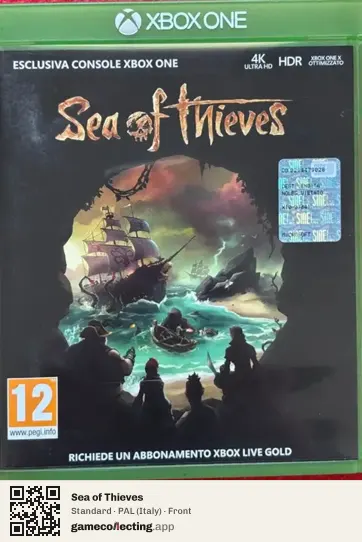 Sea of Thieves Xbox One, Italy box front
