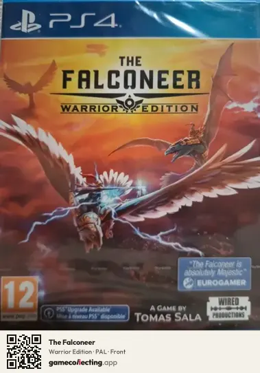 The Falconeer PlayStation 4, PAL box front