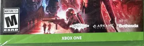 Wolfenstein: Youngblood, the ESRB box on its front