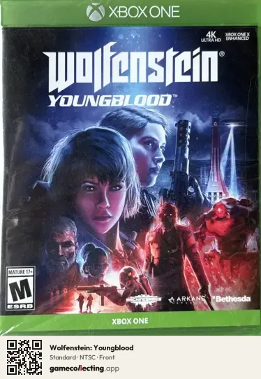 Wolfenstein: Youngblood Xbox One, NTSC box front