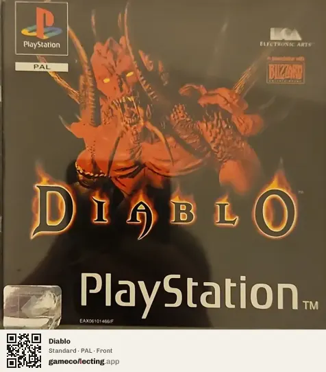 Diablo PlayStation, PAL box front