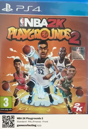 NBA 2K Playgrounds 2 PlayStation 4, France box front