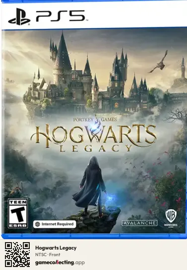 Hogwarts Legacy PlayStation 5, NTSC box front