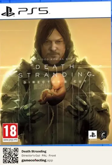 Death Stranding PlayStation 5, PAL box front
