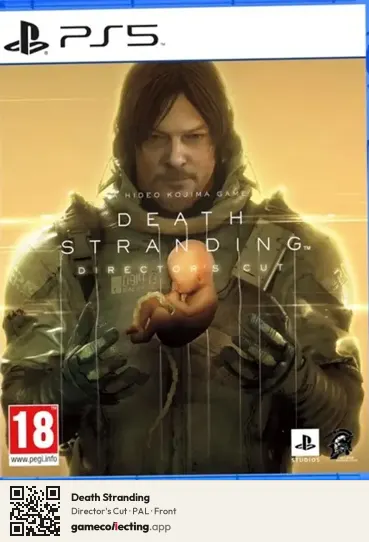 Death Stranding PlayStation 5, PAL box front