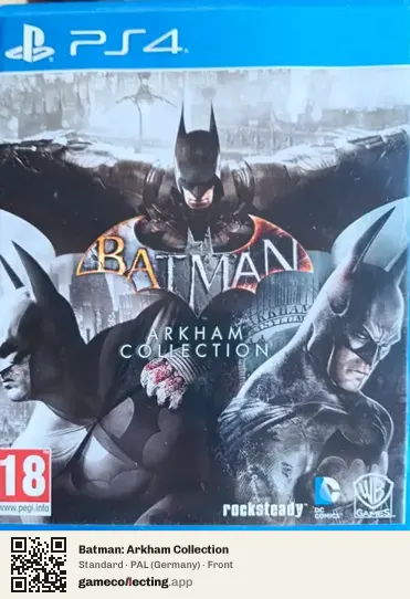 Batman: Arkham Collection PlayStation 4, Germany box front
